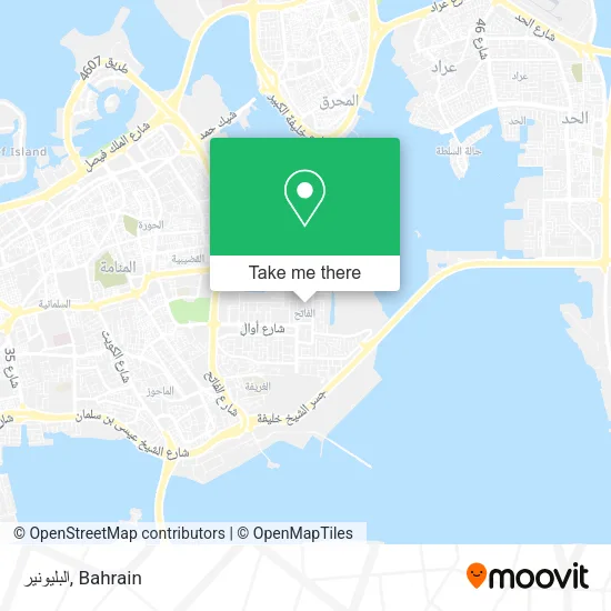 البليونير map