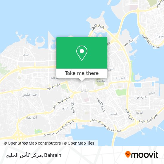 مركز كأس الخليج map
