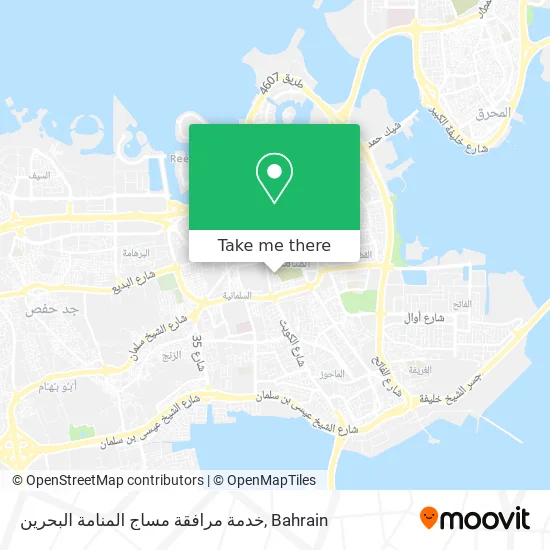خدمة مرافقة مساج المنامة البحرين map