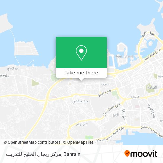 مركز ريجال الخليج للتدريب map
