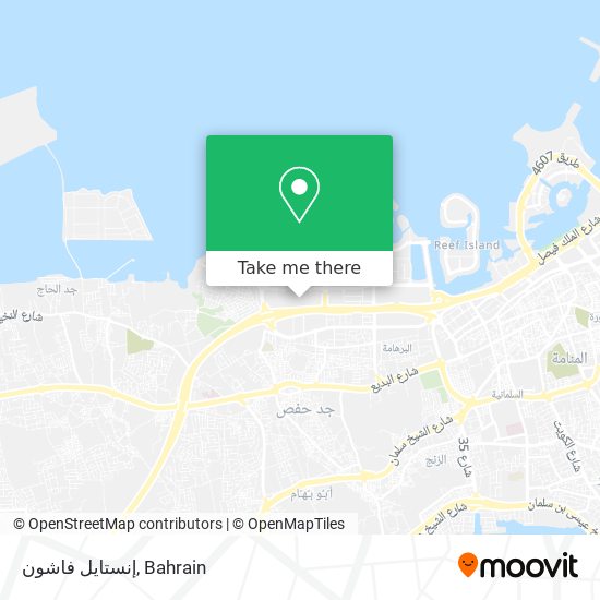 إنستايل فاشون map