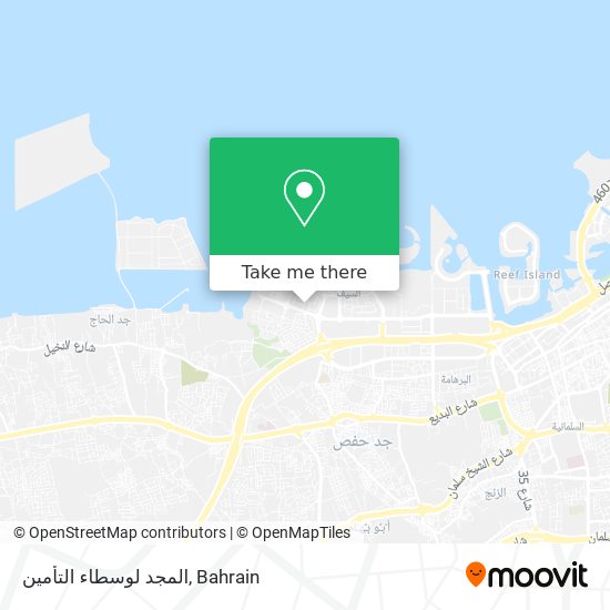 المجد لوسطاء التأمين map