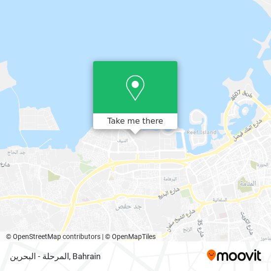 المرحلة - البحرين map