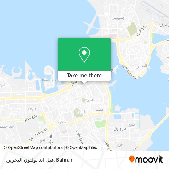 هيل آند نولتون البحرين map