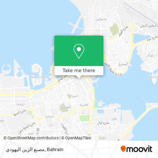 مصنع الزين اليهودي map