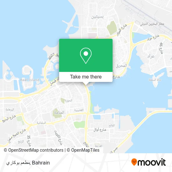 مطعم بوكاري map