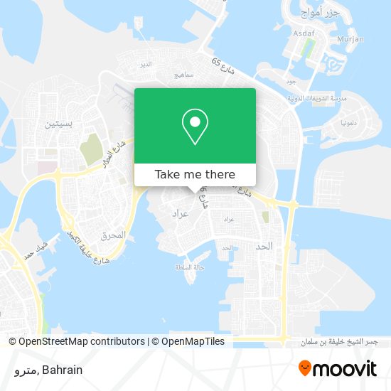 مترو map