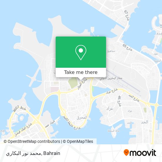محمد نور البكاري map