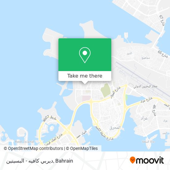 ديربي كافيه - البسيتين map