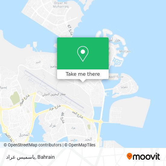 ياسميس عراد map