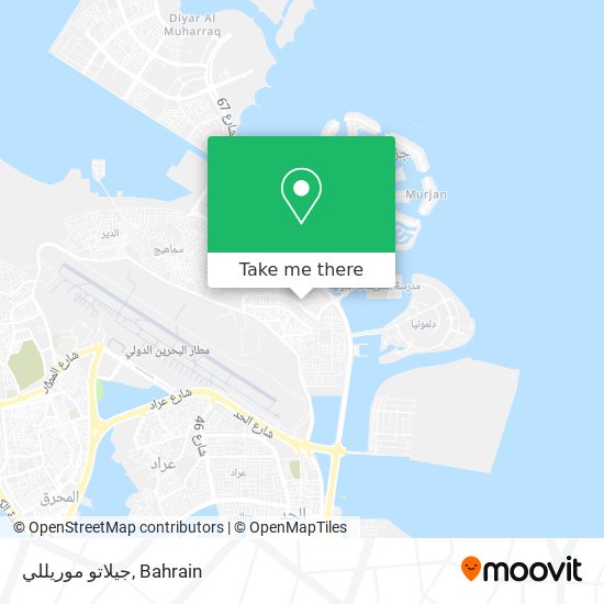 جيلاتو موريللي map