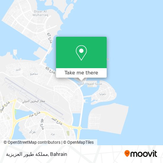 مملكة طيور العزيزية map