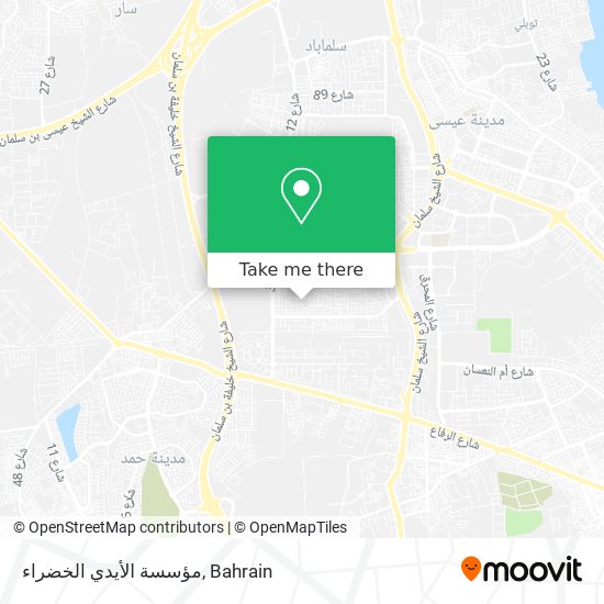 مؤسسة الأيدي الخضراء map