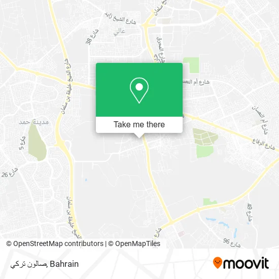 صالون تركي map