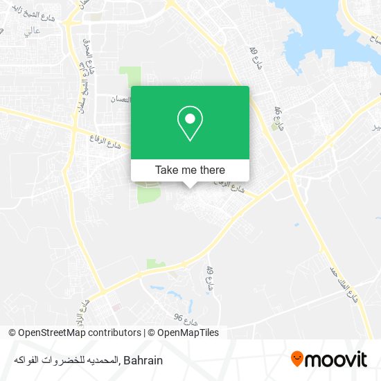 المحمديه للخضروات الفواكه map