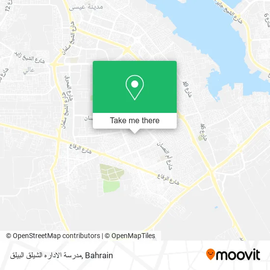 مدرسة الاداره الشيلق البيلق map