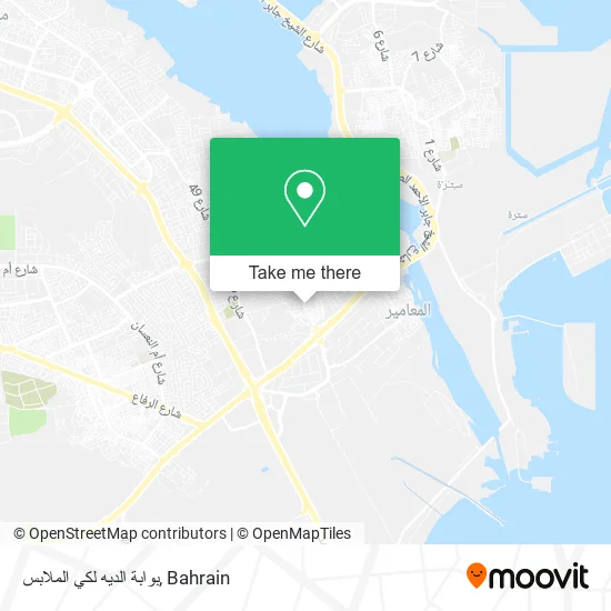 بوابة الديه لكي الملابس map