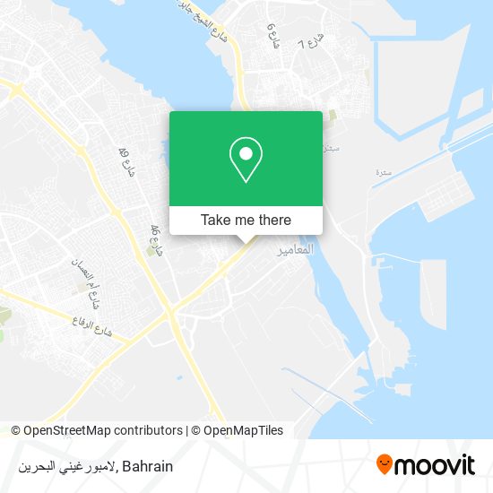 لامبورغيني البحرين map