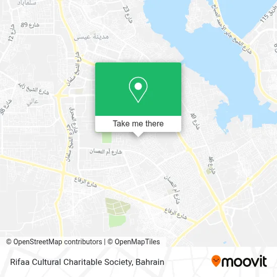 جمعية الرفاع الثقافية الخيرية map