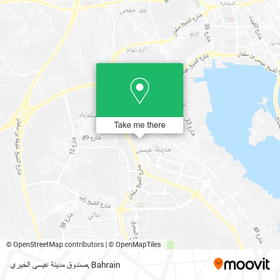 صندوق مدينة عيسى الخيري map