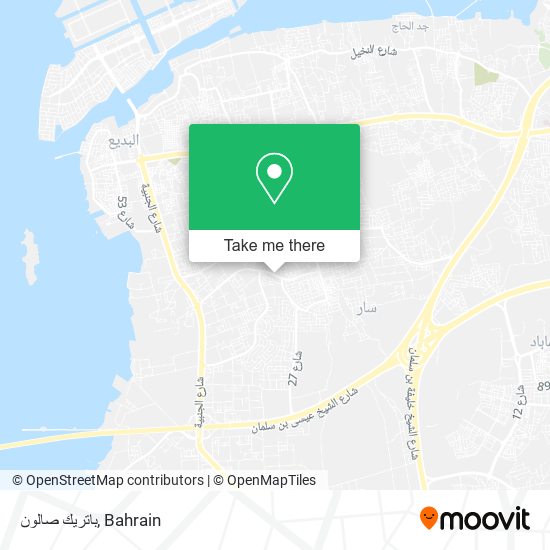 باتريك صالون map