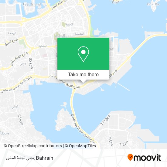 مبنى نجمة الماس map