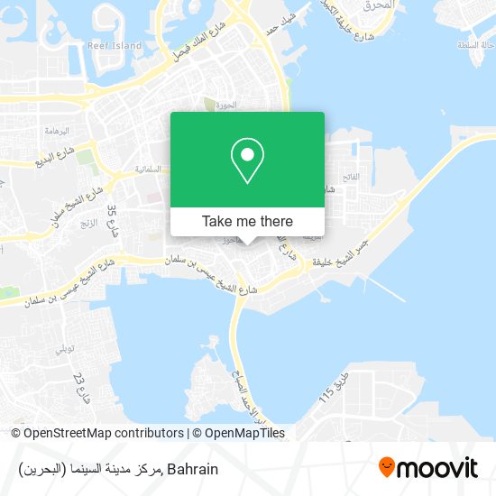 مركز مدينة السينما (البحرين) map