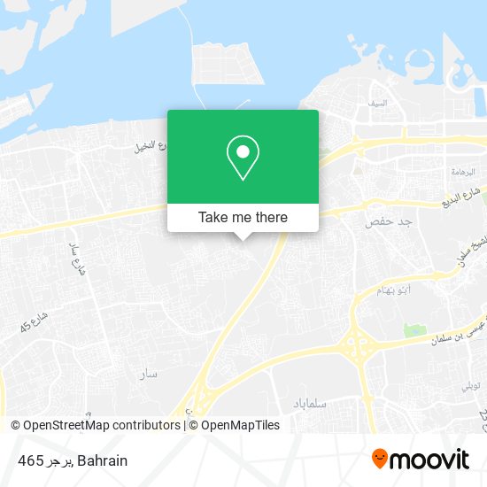برجر465 map