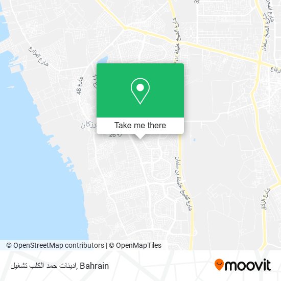 ادينات حمد الكلب تشغيل map