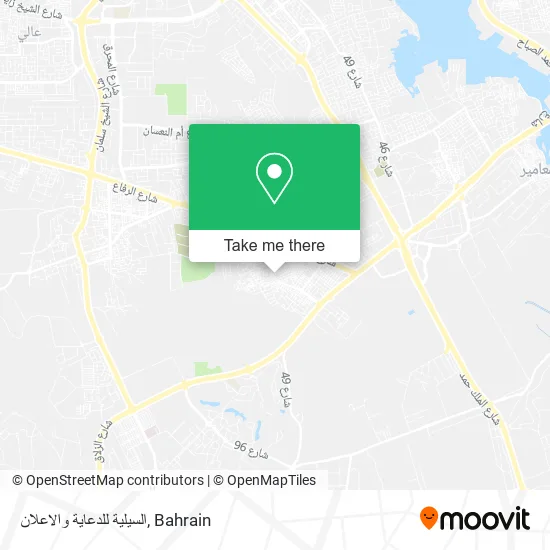 السيلية للدعاية والاعلان map