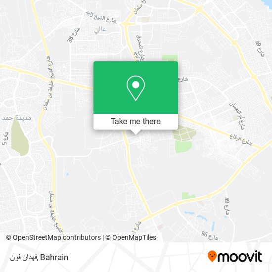 فهدان فون map