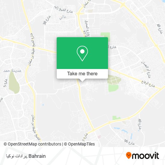 برادات نوكيا map