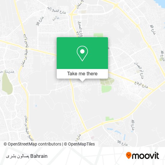 صالون بشرى map