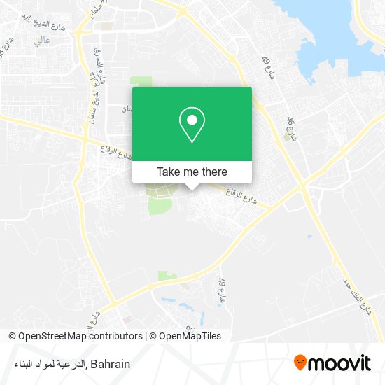 الدرعية لمواد البناء map