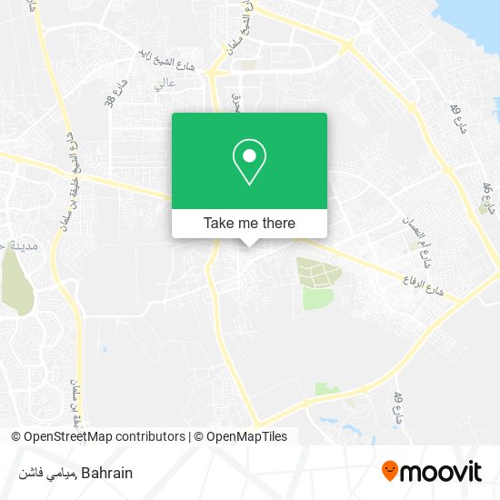 ميامي فاشن map