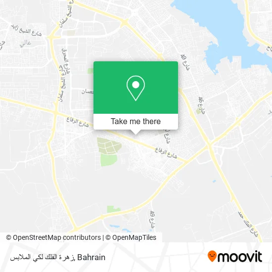 زهرة الفلك لكي الملابس map