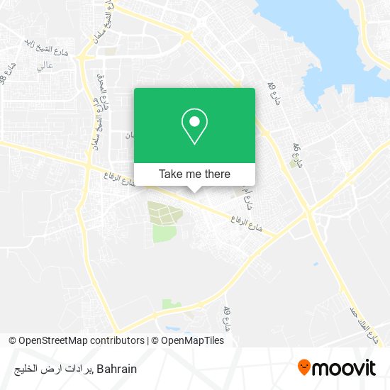 برادات ارض الخليج map