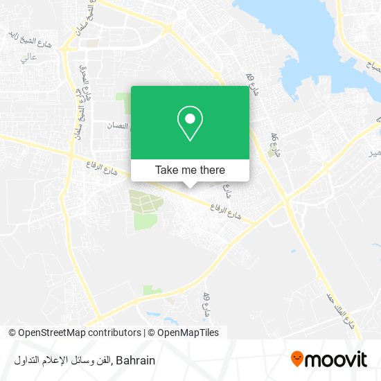 الفن وسائل الإعلام التداول map