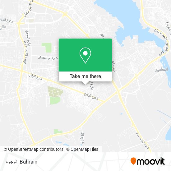 الوجوه map