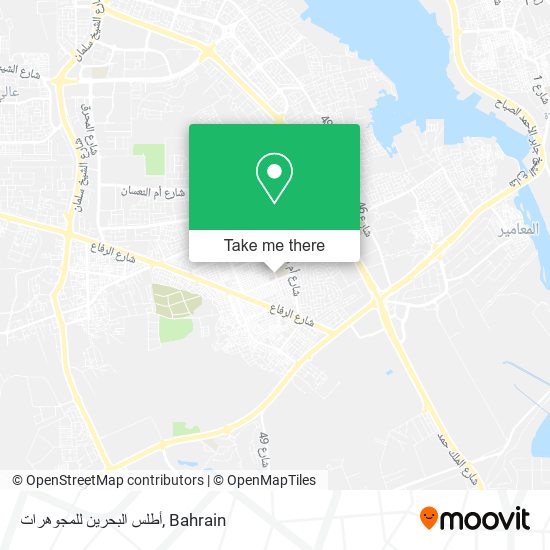 أطلس البحرين للمجوهرات map