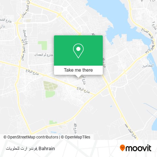 فوندو ارت للحلويات map