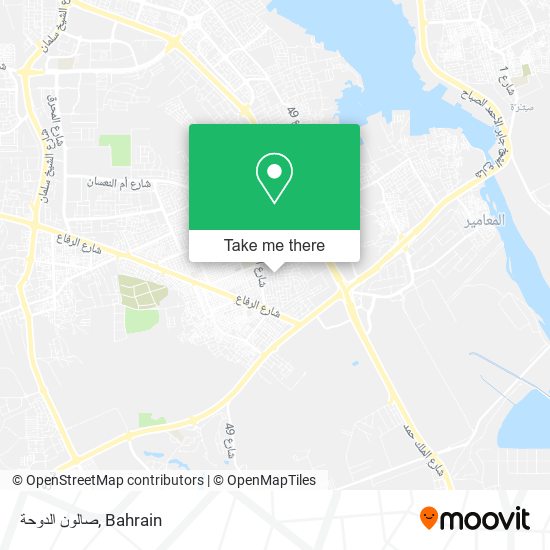 صالون الدوحة map