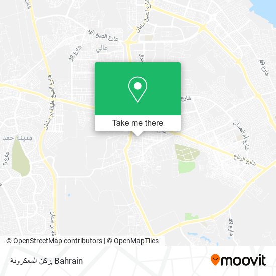 ركن المعكرونة map