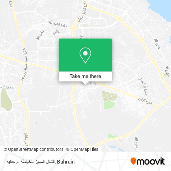 الشال المميز للخياطة الرجالية map