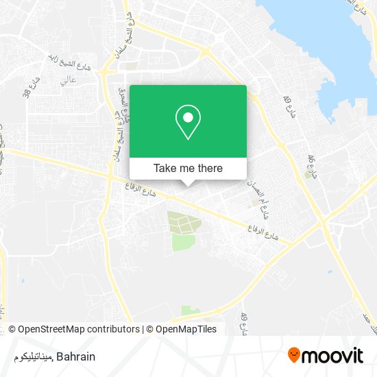 ميناتيليكوم map