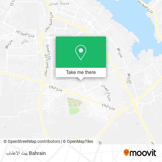 بيت الأعشاب map