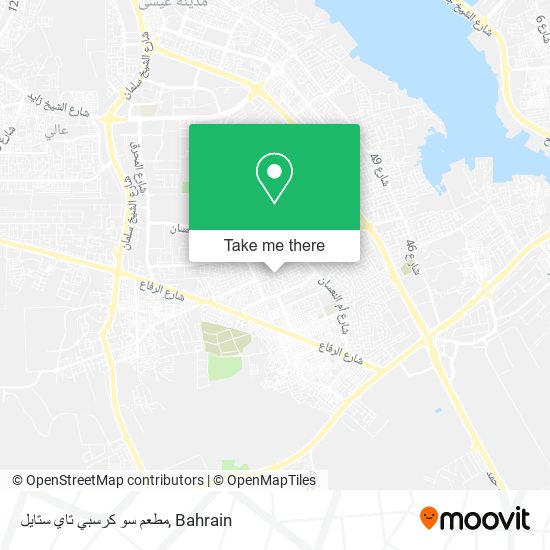 مطعم سو كرسبي تاي ستايل map