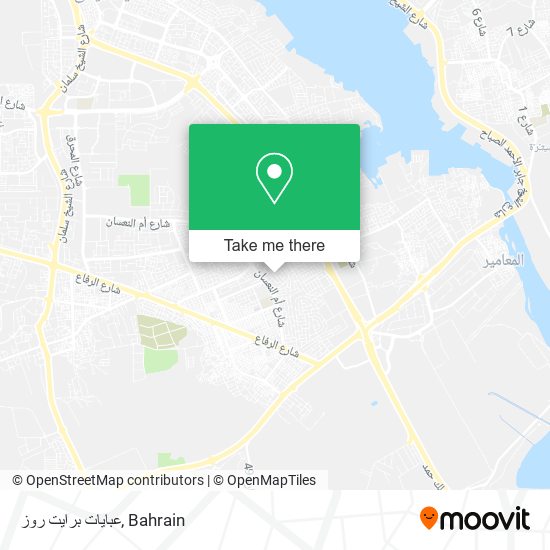 عبايات برايت روز map