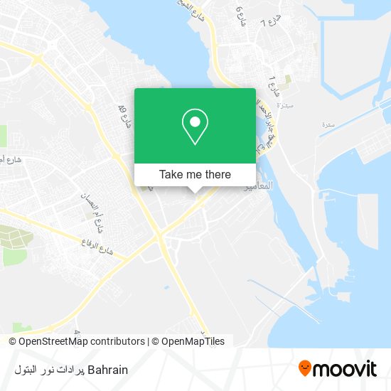 برادات نور البتول map