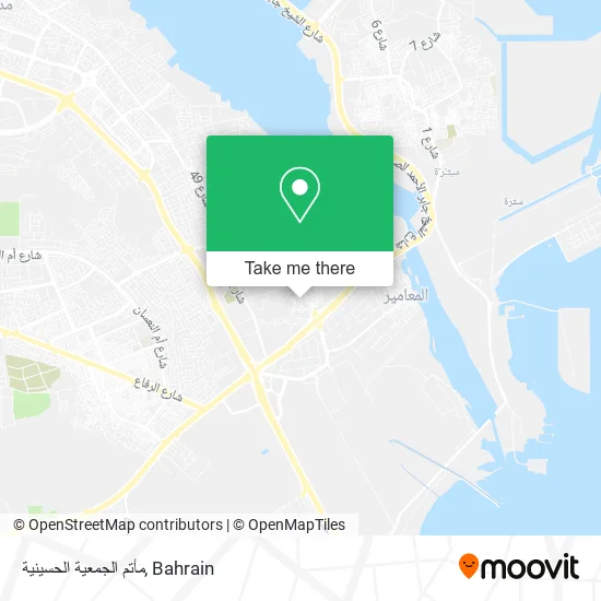 مأتم الجمعية الحسينية map